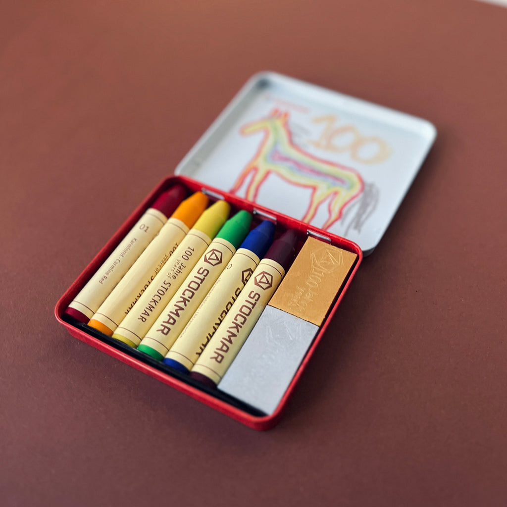 Stockmar crayon box Rainbow edition