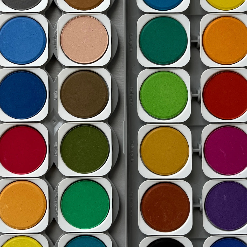 Paint box 24 colours