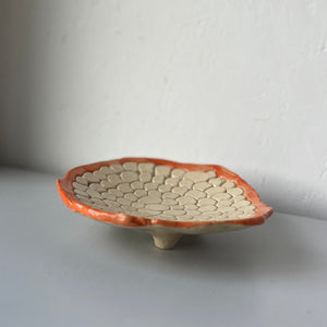 Handmade ceramic fruit bowl