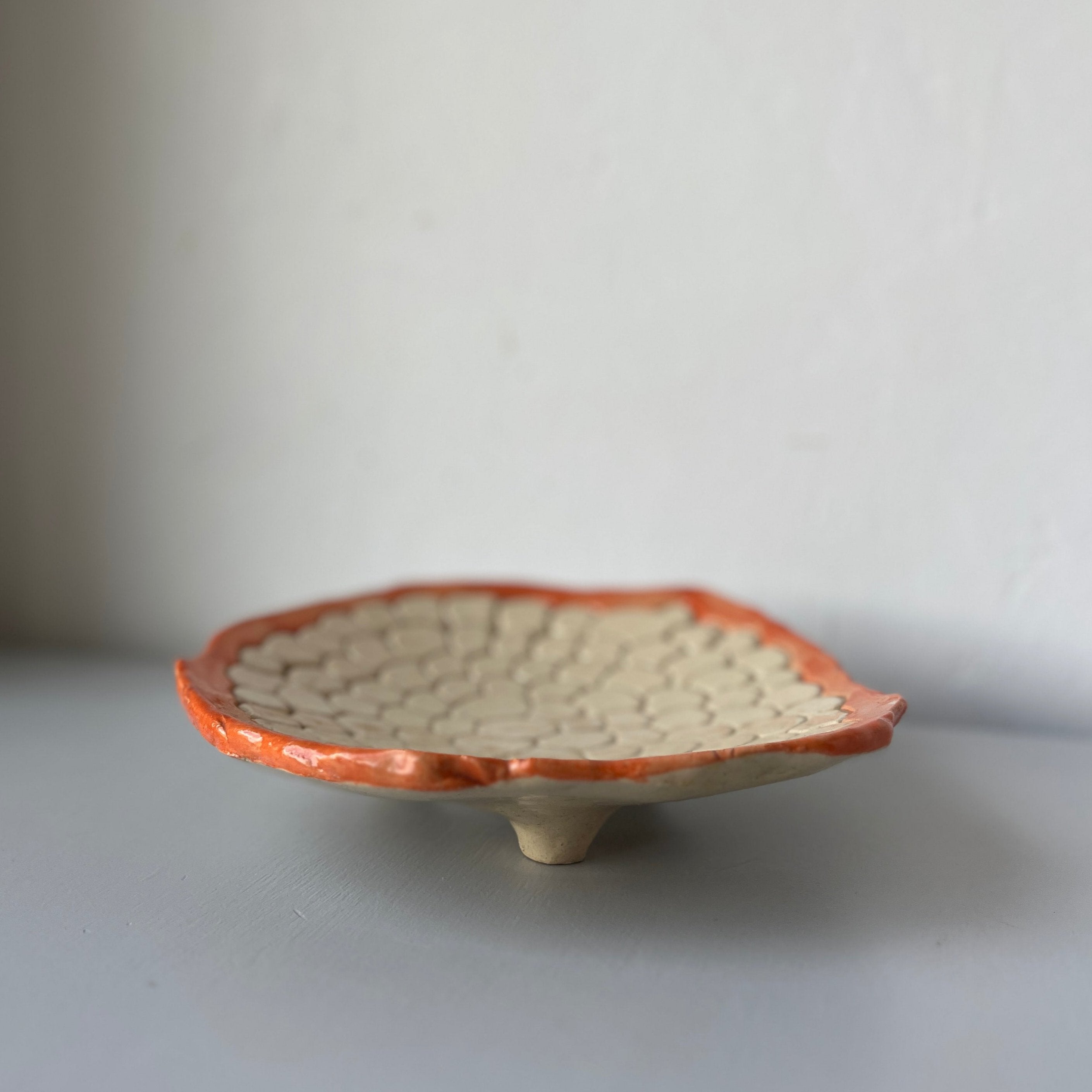 Handmade ceramic fruit bowl