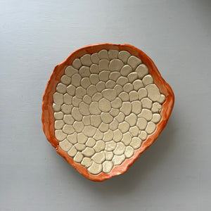 Handmade ceramic fruit bowl