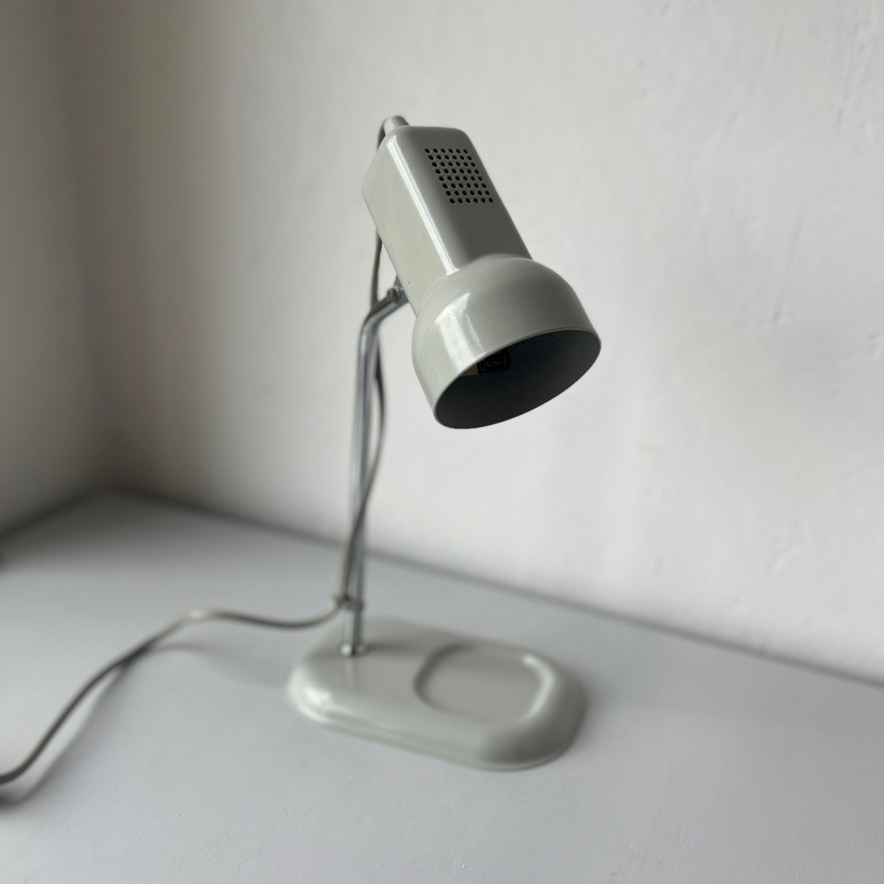 Sweet grey vintage desk light