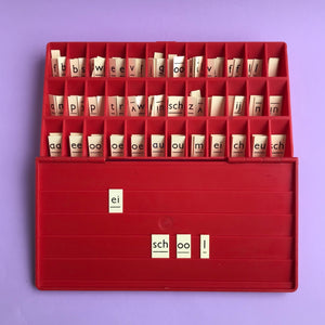 Letter box red vintage