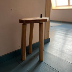 Wooden handmade stool