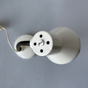 White vintage desk light