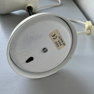 White vintage desk light