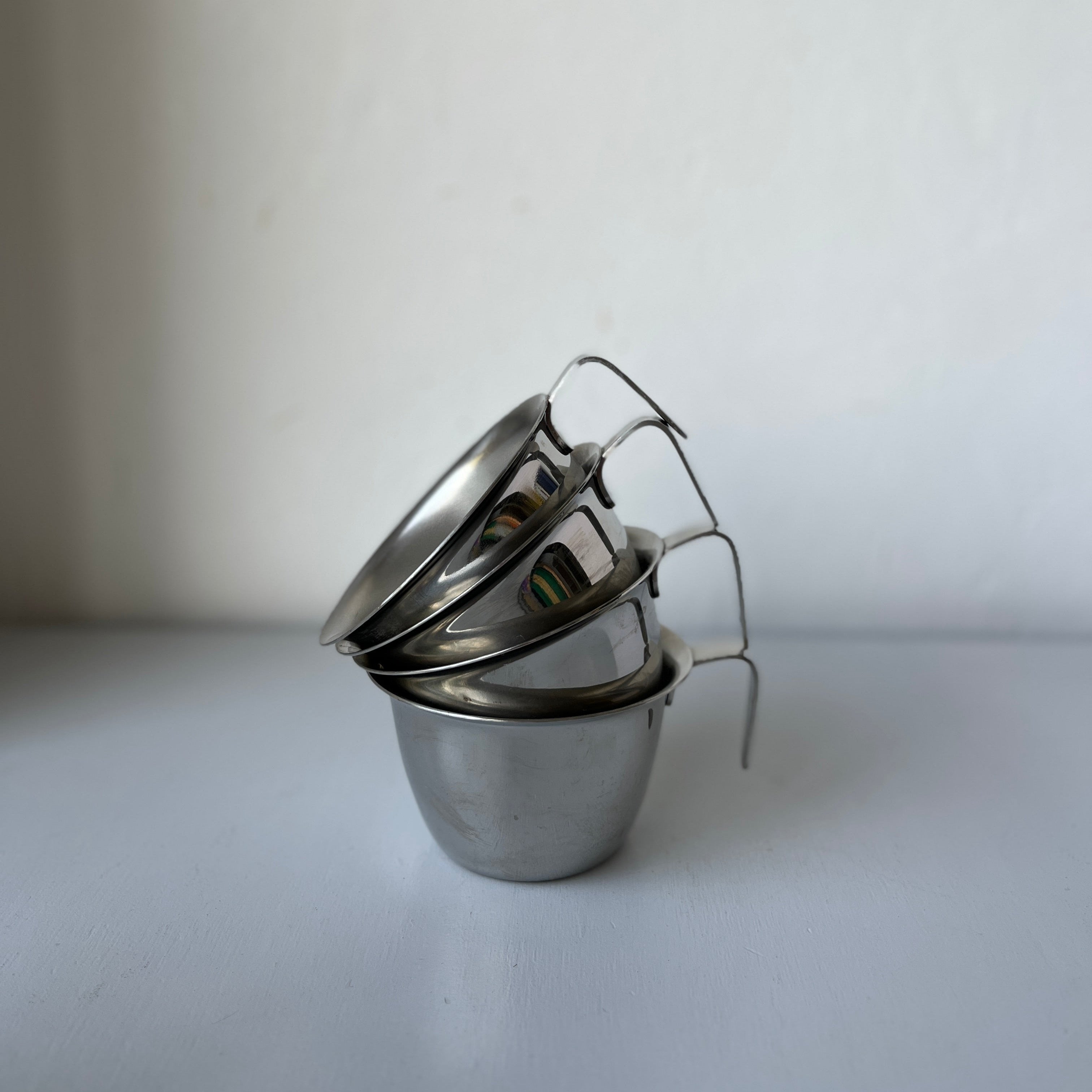 Stainless steel cups