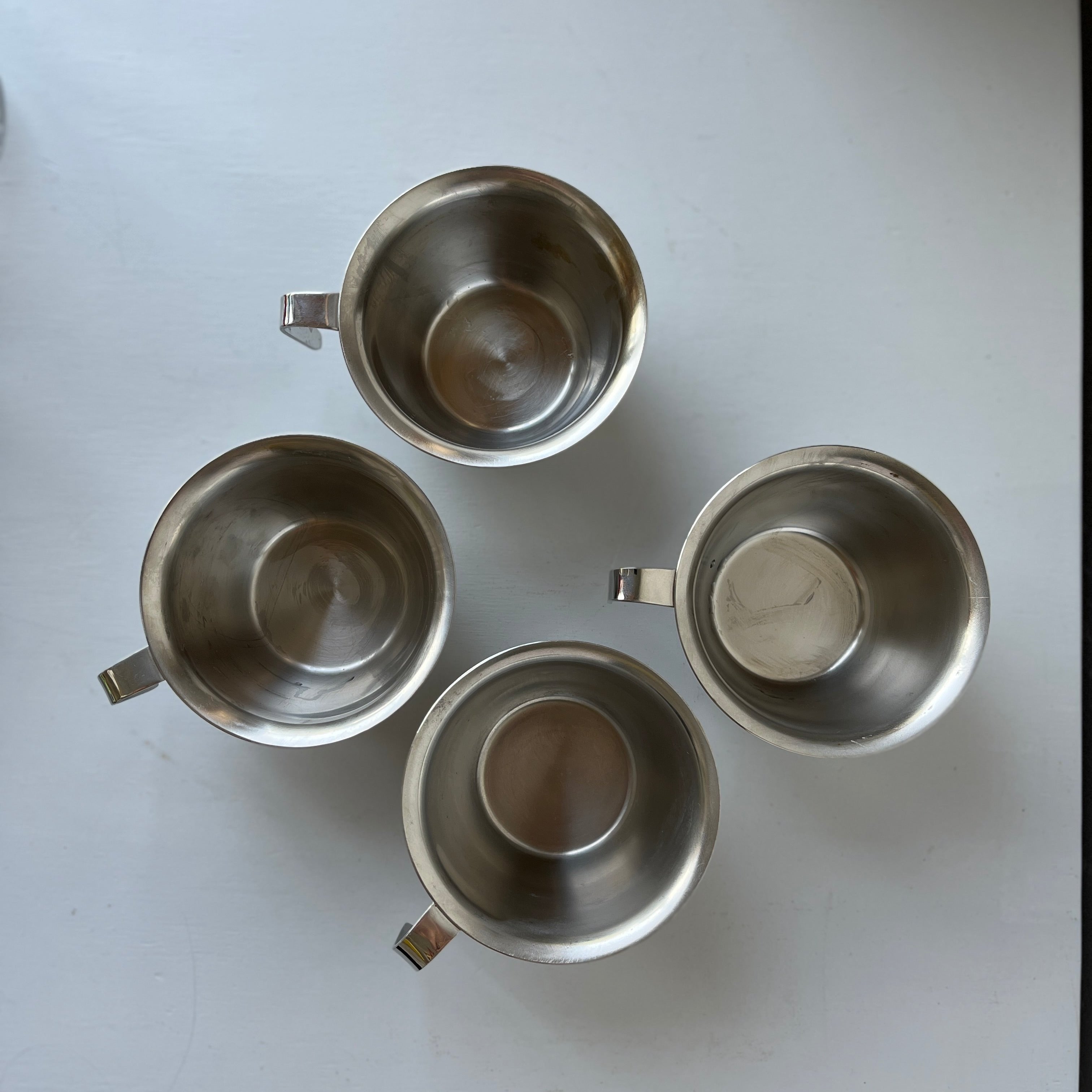 Stainless steel cups