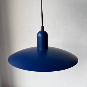 Blue vintage lampshade