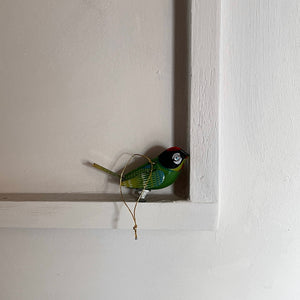 Birdy ornament green