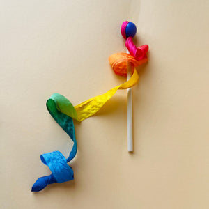 Sarah's silk magic rainbow wand