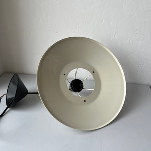 Light grey vintage lampshade