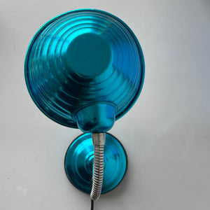 Turkoois vintage desk light