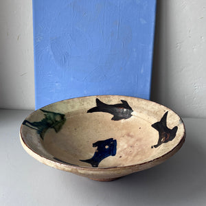 Terracotta fish bowl