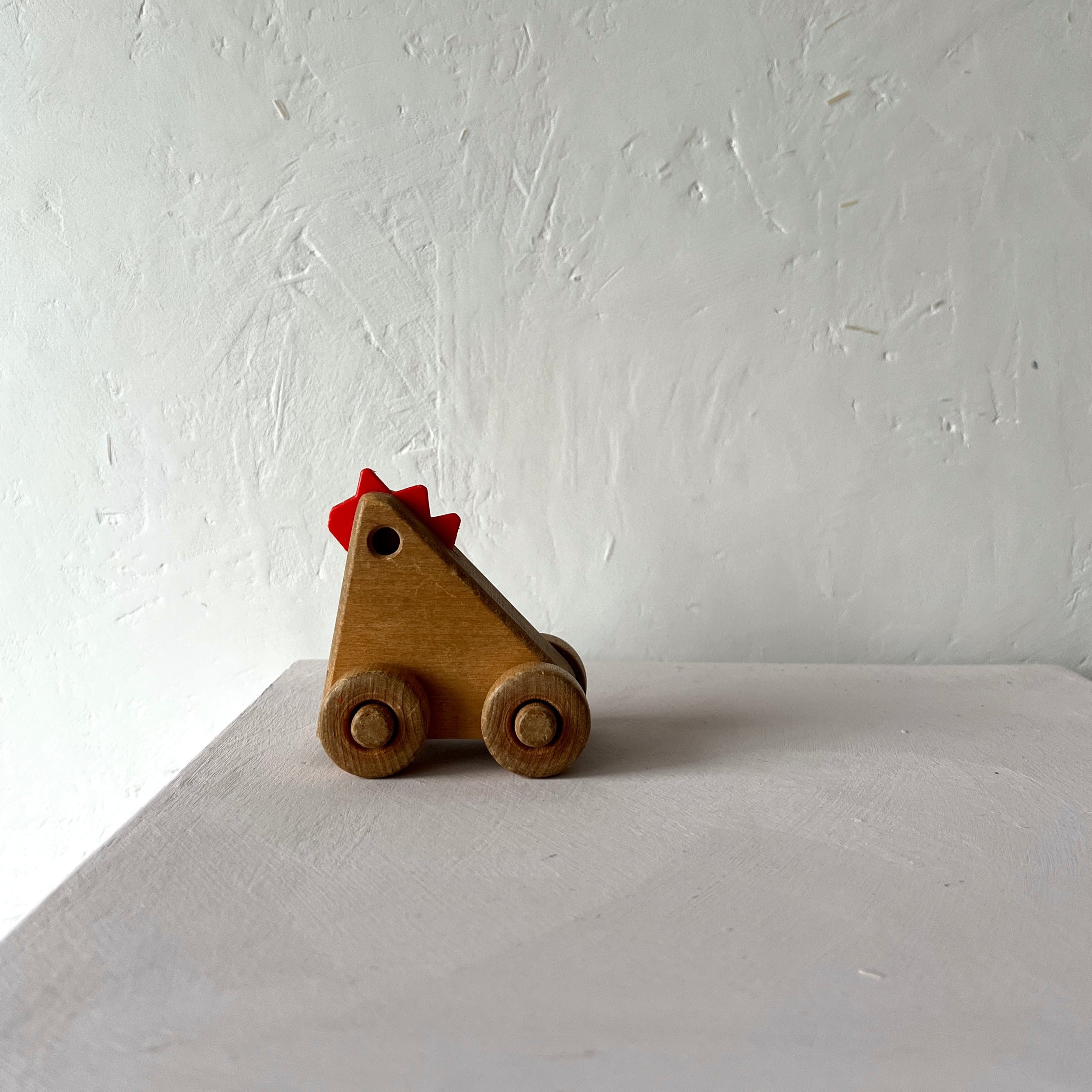 Little wooden rooster vintage