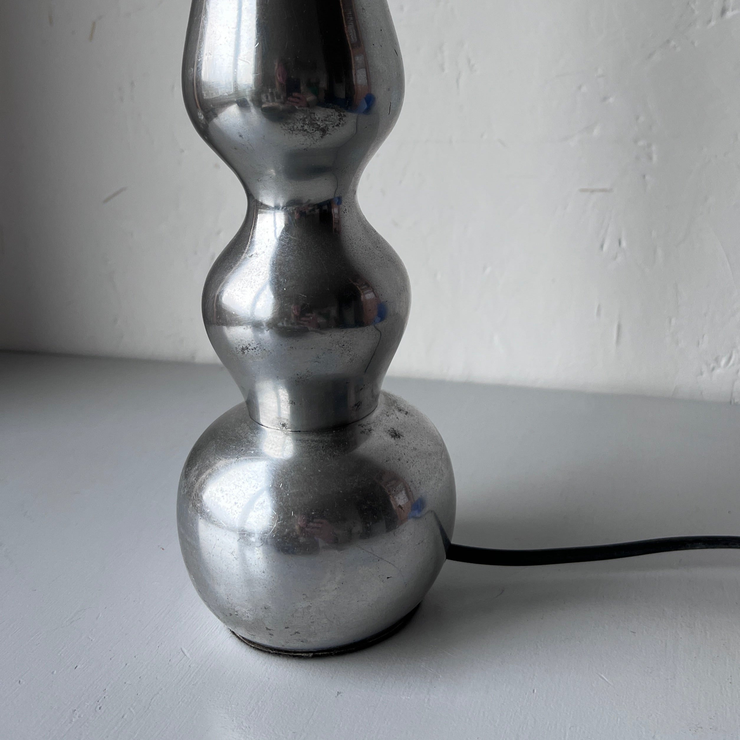 Vintage lamp base steel