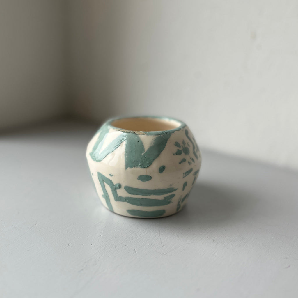 Little handmade ceramic pot