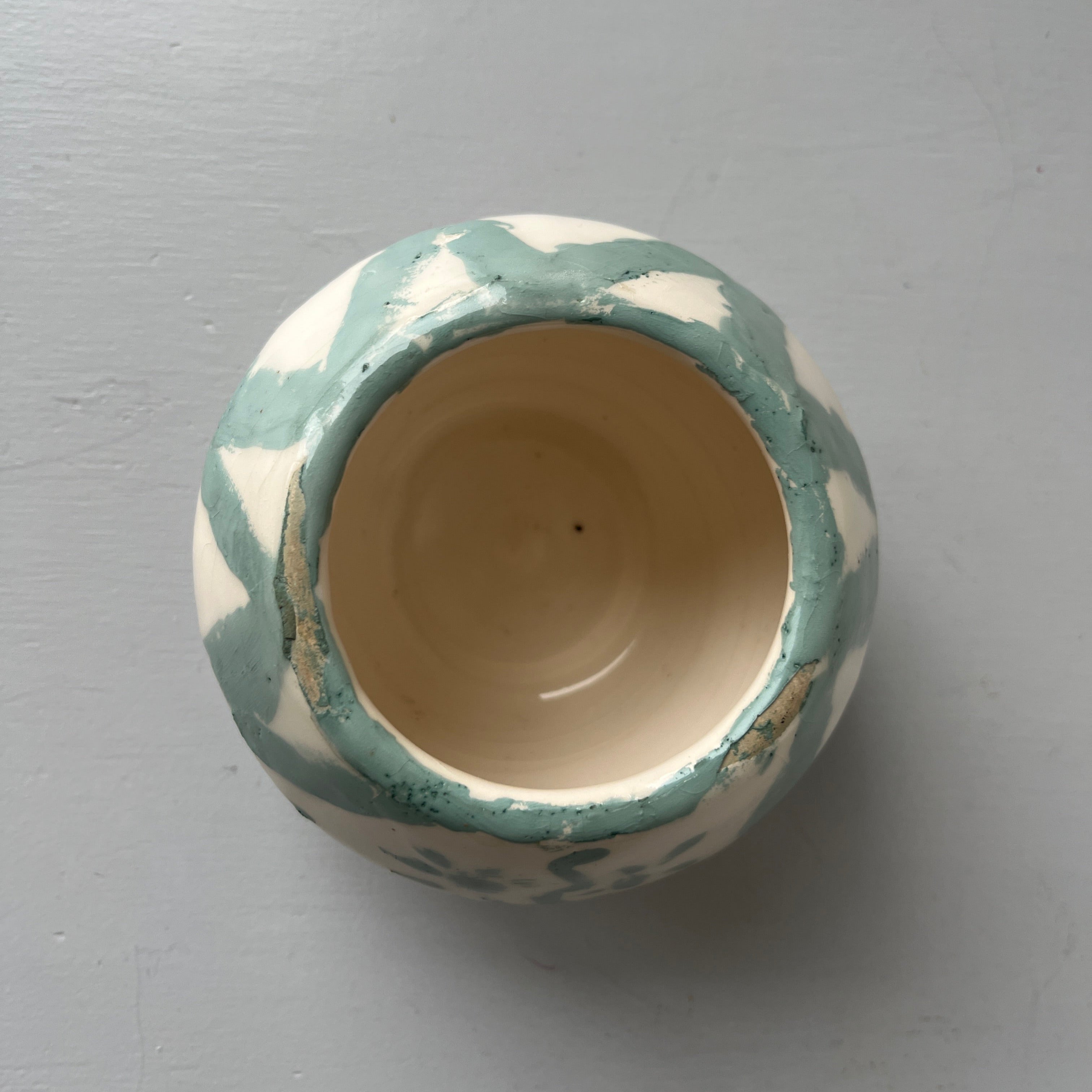 Little handmade ceramic pot