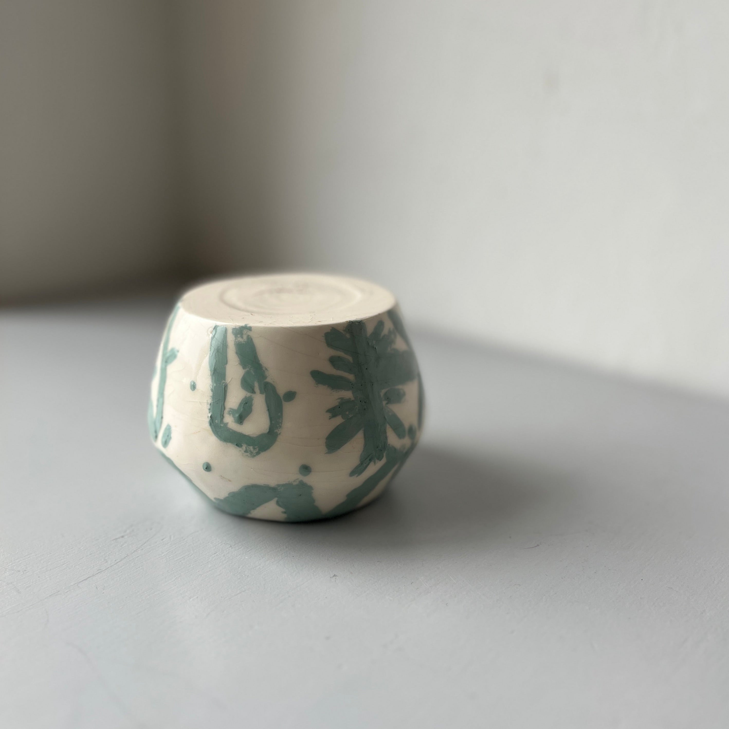 Little handmade ceramic pot