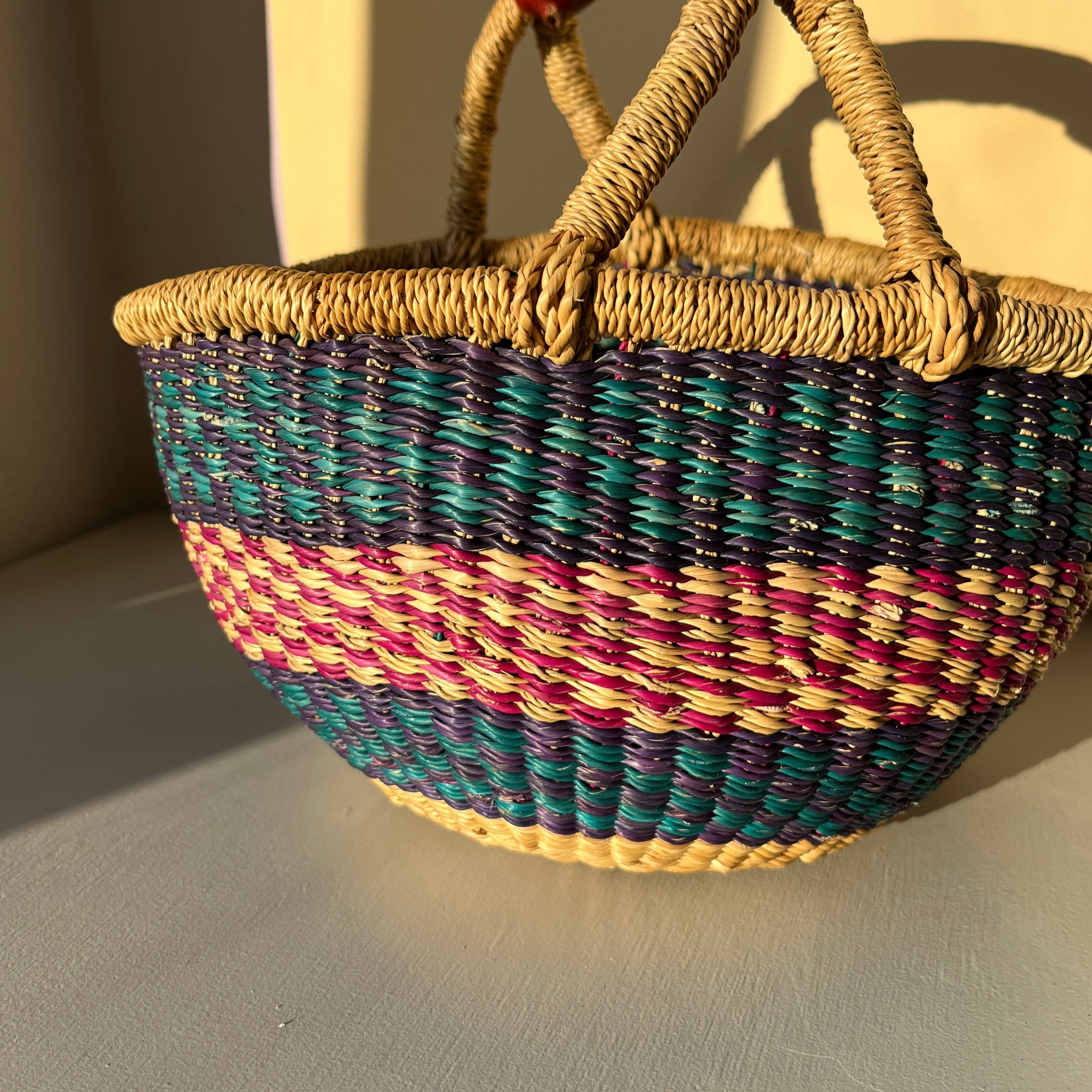 Seagrass basket small No. 4