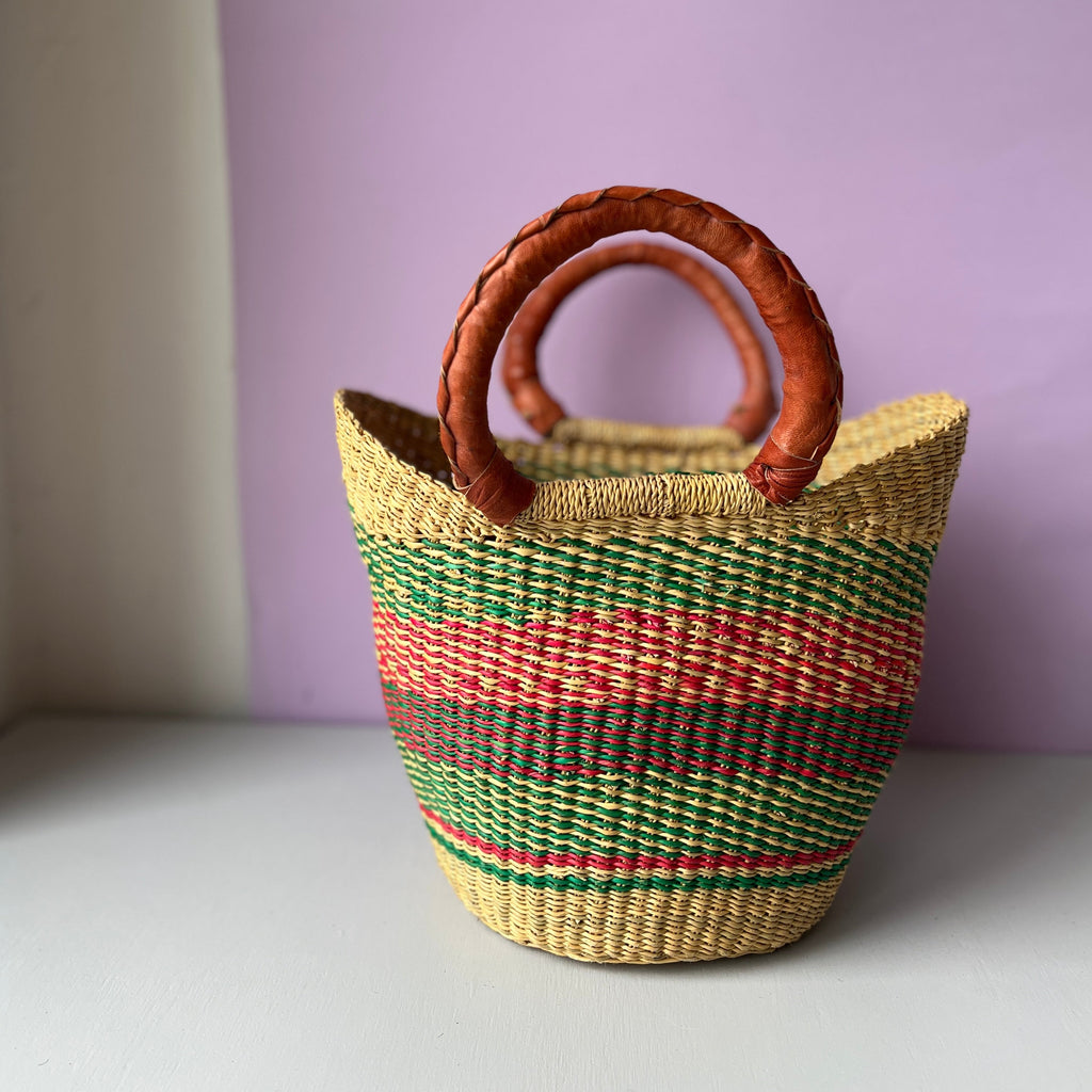 Seagrass basket middle No. 3