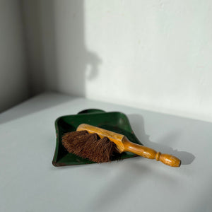 Vintage play dustpan and duster
