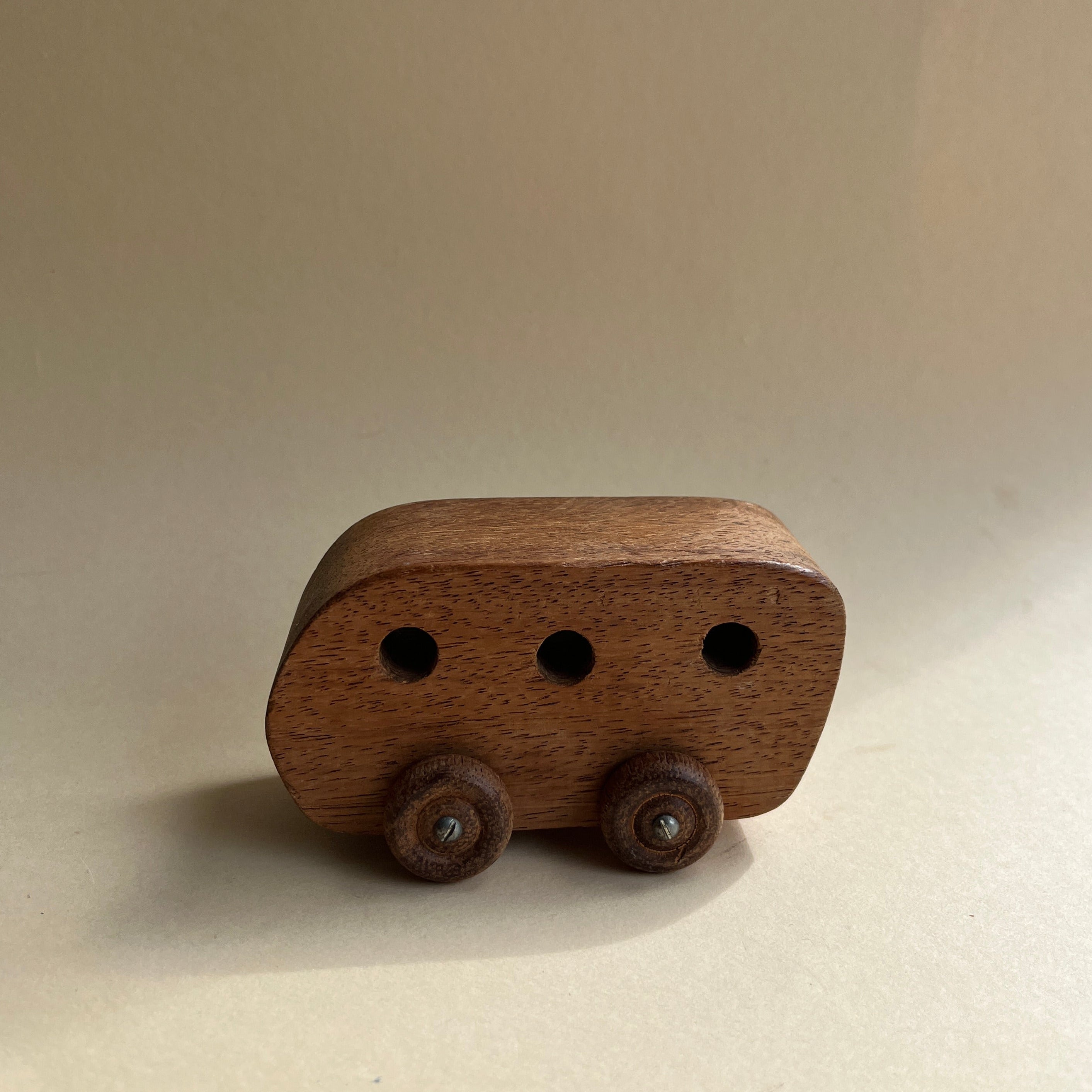 Handmade wooden cars