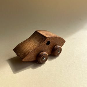 Handmade wooden cars