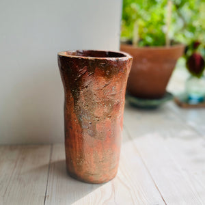 Handmade rustic vase