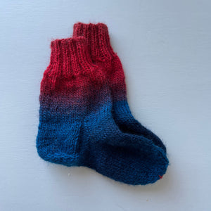 Woolen vintage kids socks