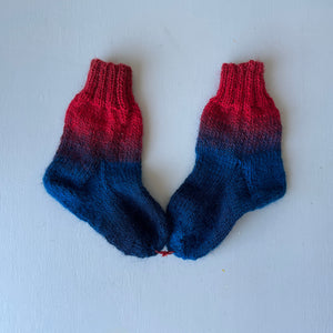 Woolen vintage kids socks