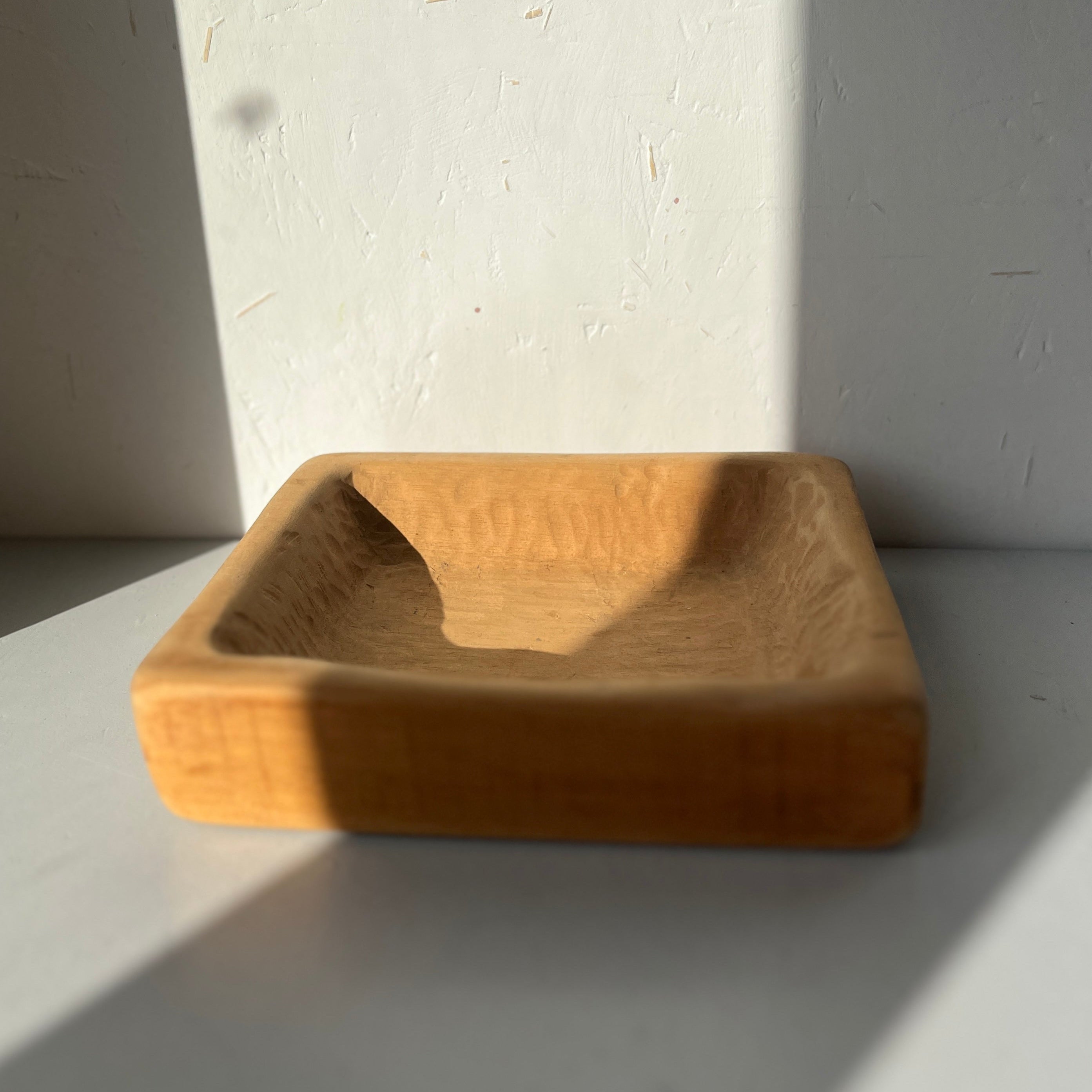 Wooden handcarved bowl