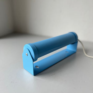 Light blue vintage wall light