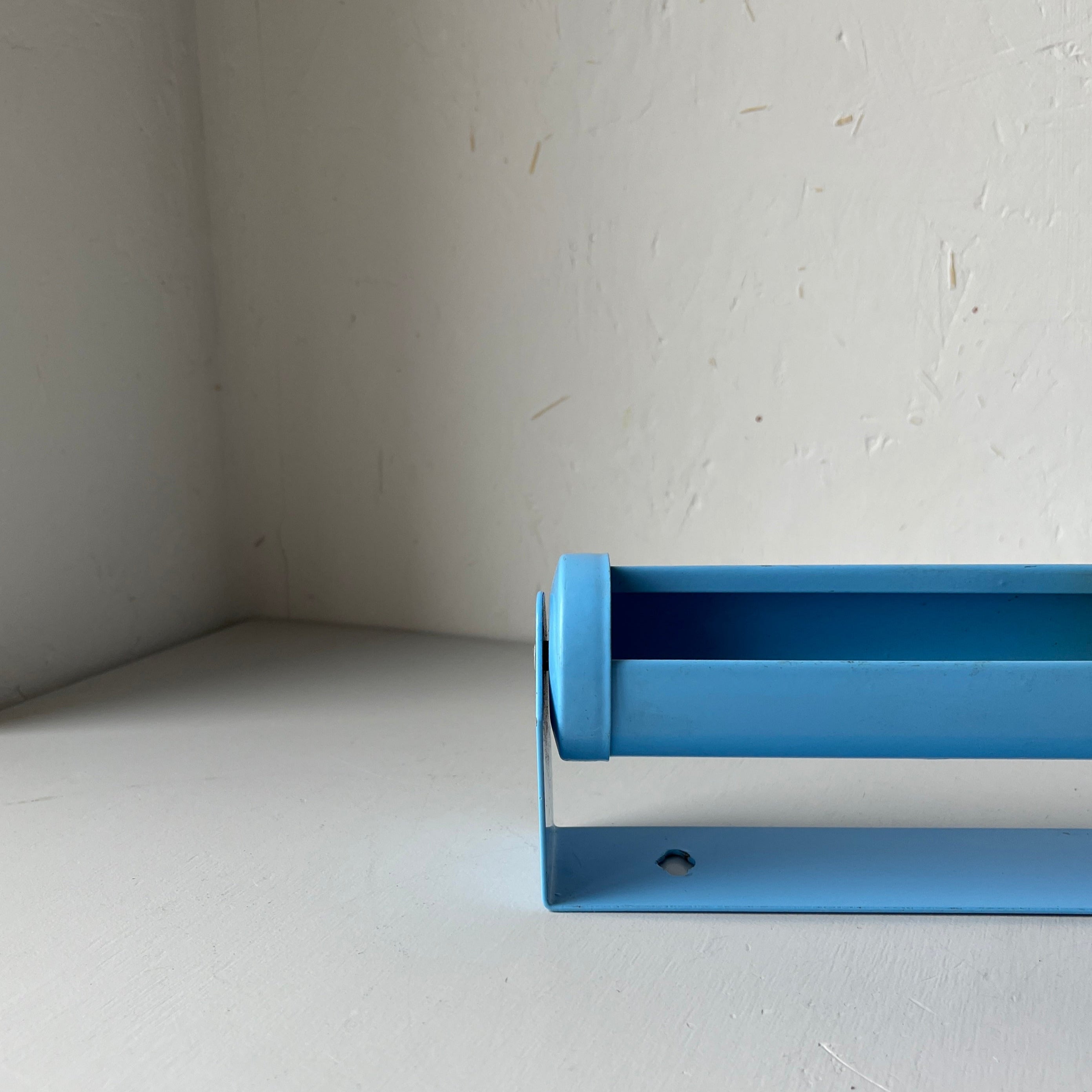 Light blue vintage wall light