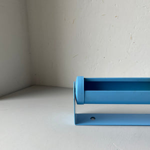 Light blue vintage wall light