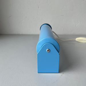 Light blue vintage wall light