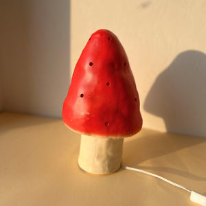 Vintage mushroom lamp