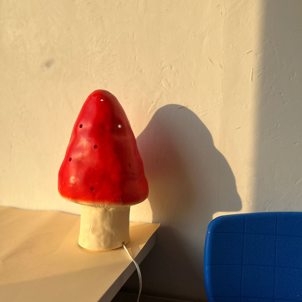 Vintage mushroom lamp