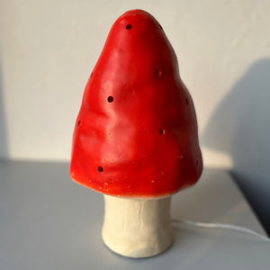 Vintage mushroom lamp