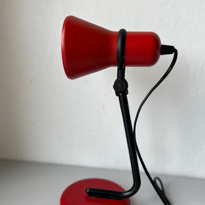 Little red vintage desk lamp