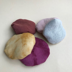 Rice and Bean bags Pebble Earth set of 5