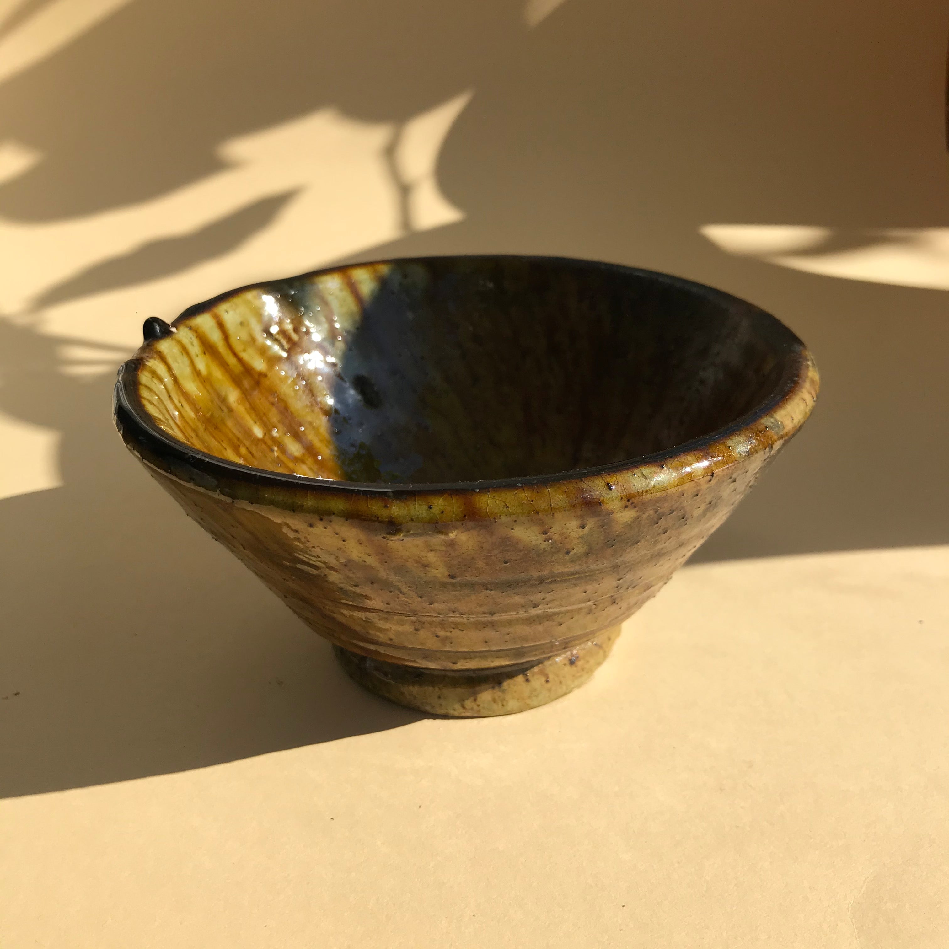 Tamegroute bowl ochre small