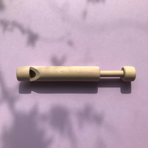 Wooden slide flute