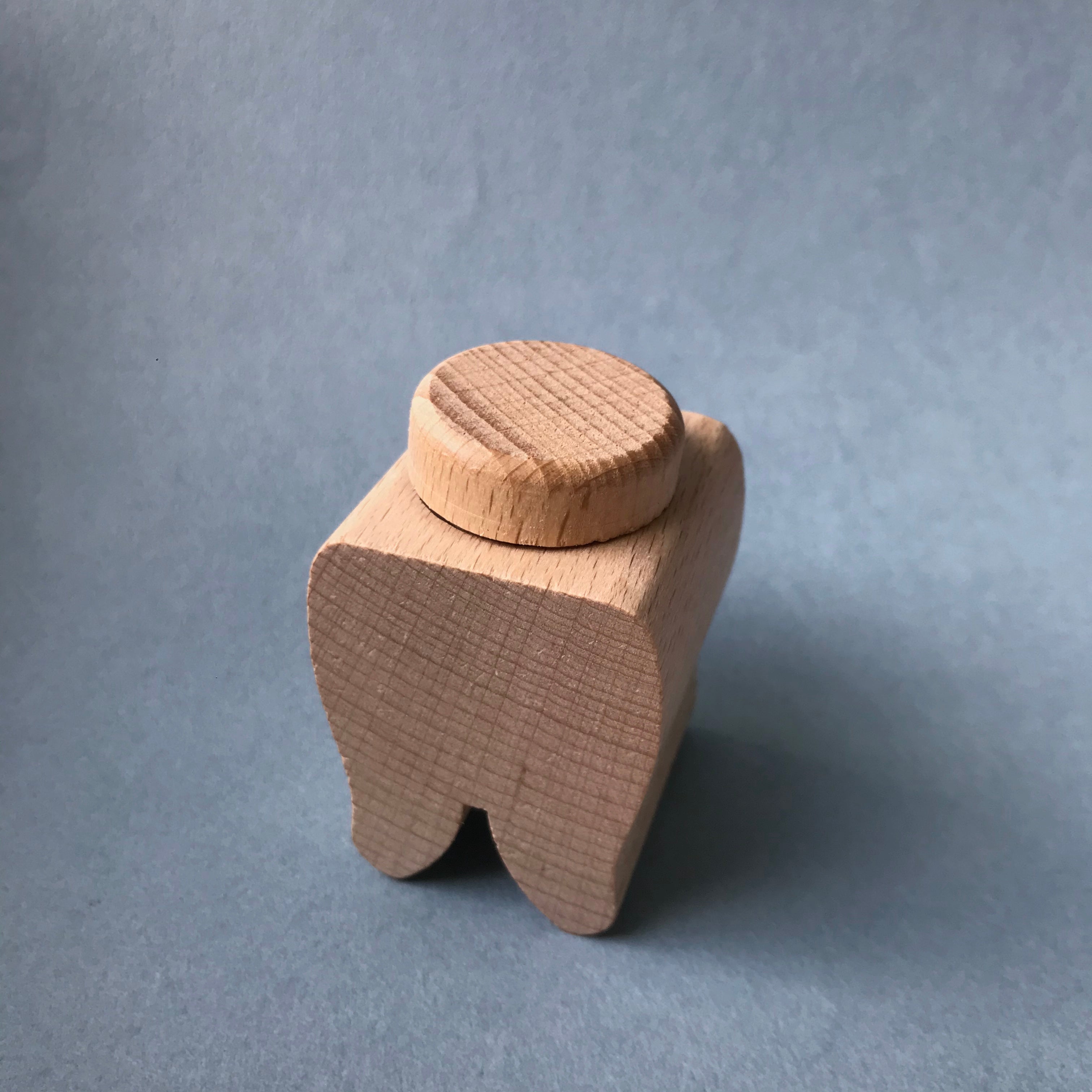 Wooden tooth box