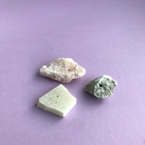 Soapstone amulet set