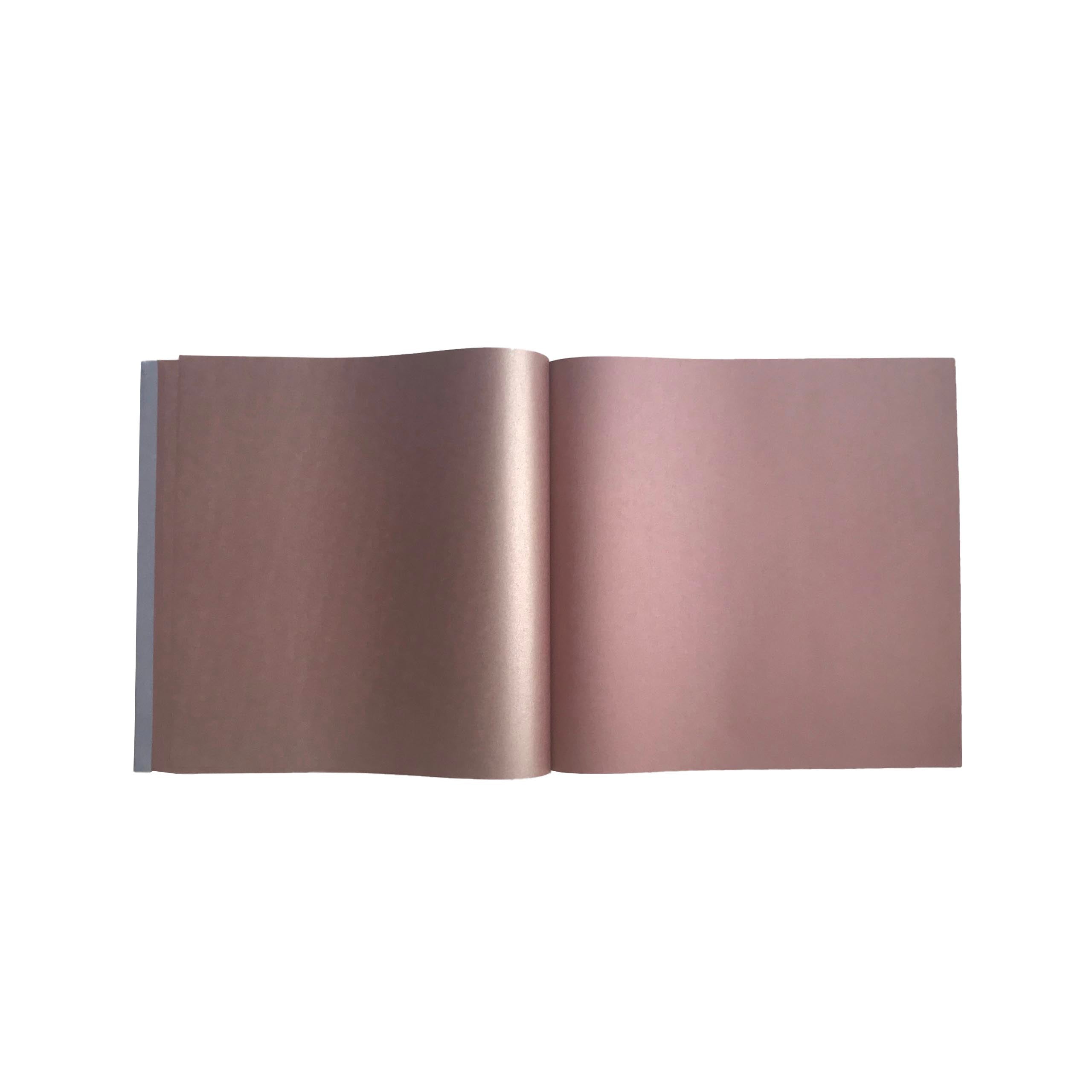 Silk paper block Metallic