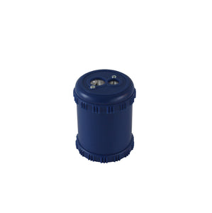 Sharpener with container blue