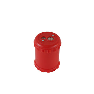 Sharpener with container blue