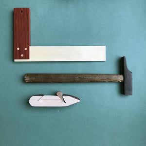 Wooden square tool
