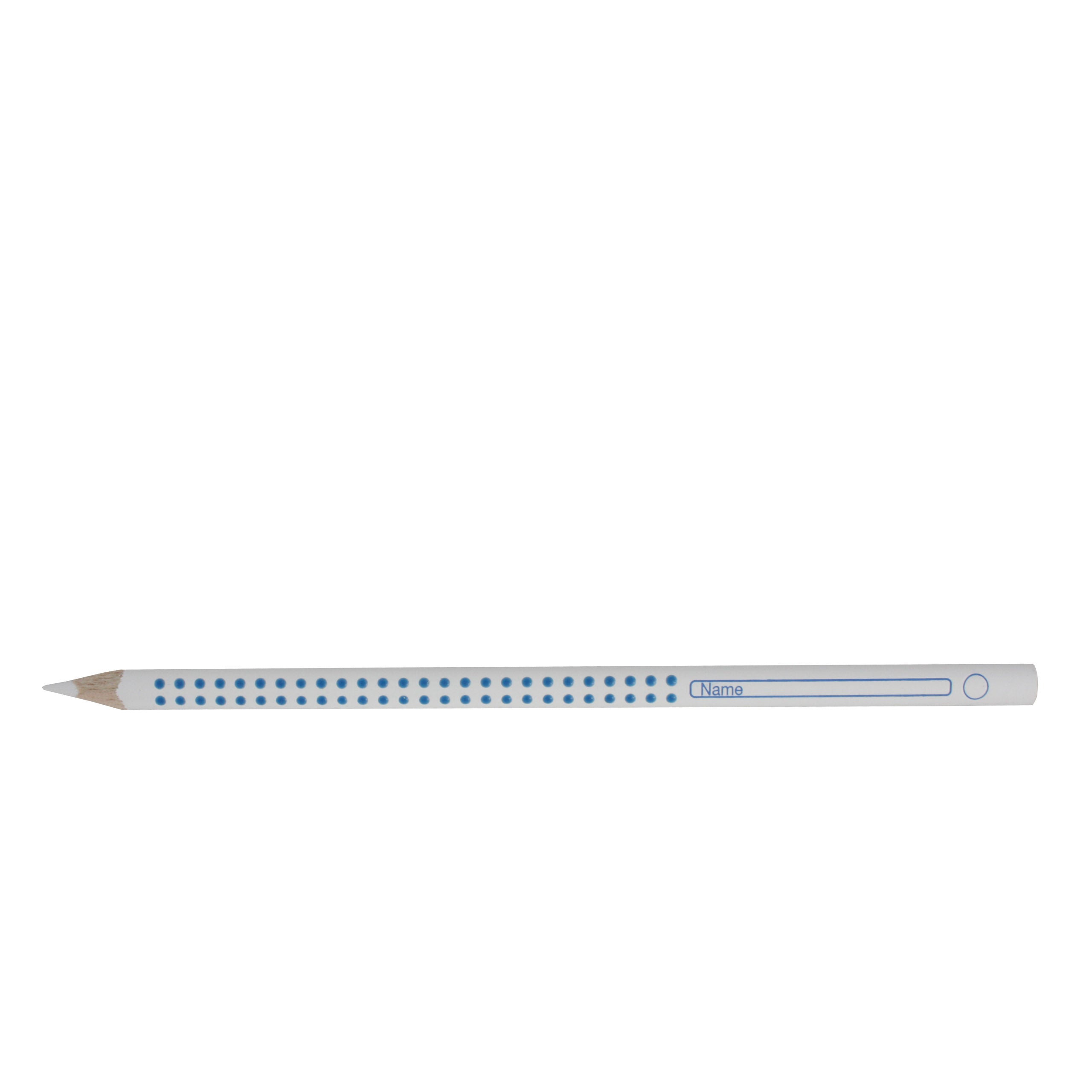 White coloured grip pencil